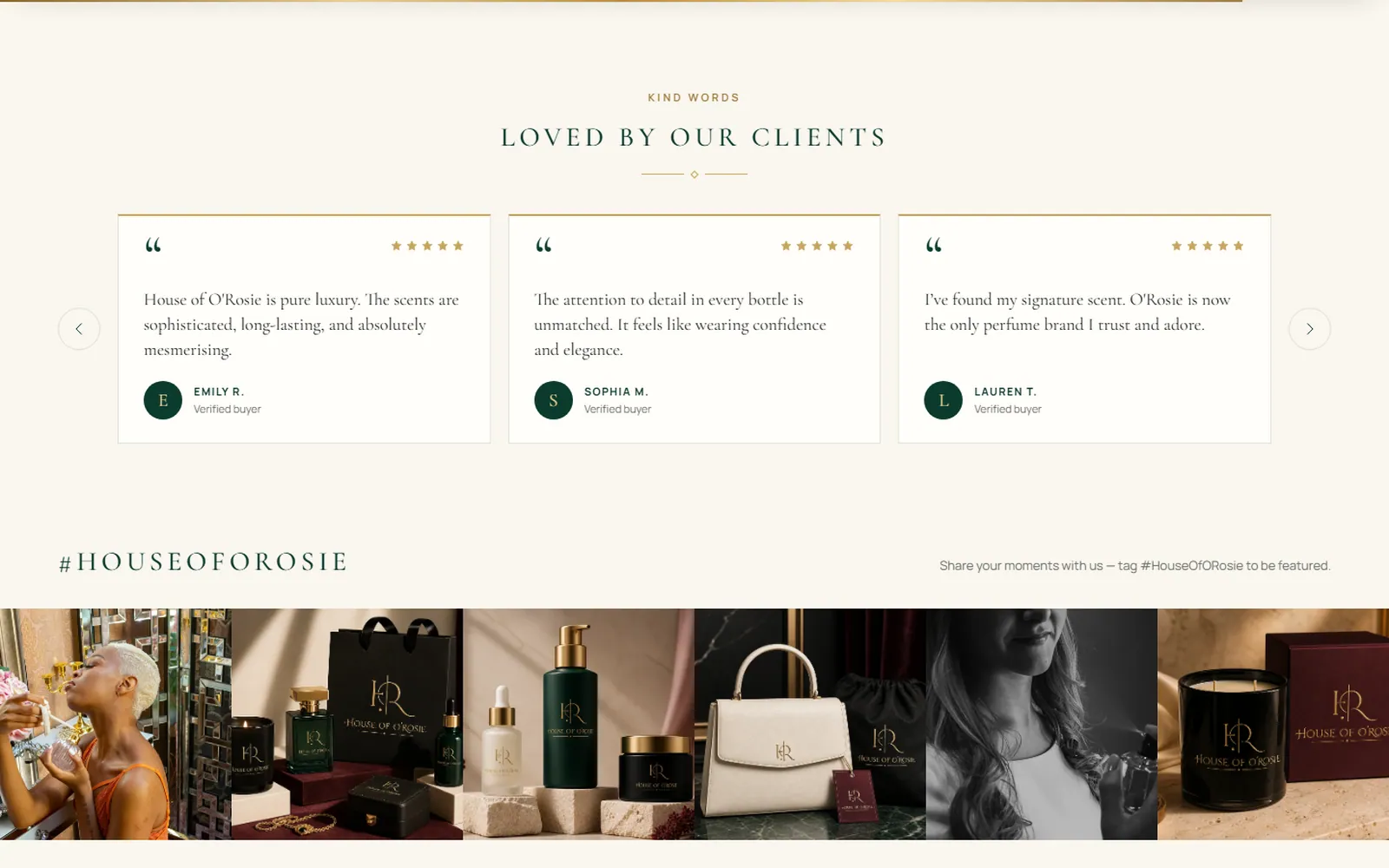 House of Orosie: Reviews and newsletter