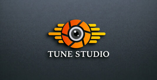 porifyx portfolio - logo design for tune studio photography