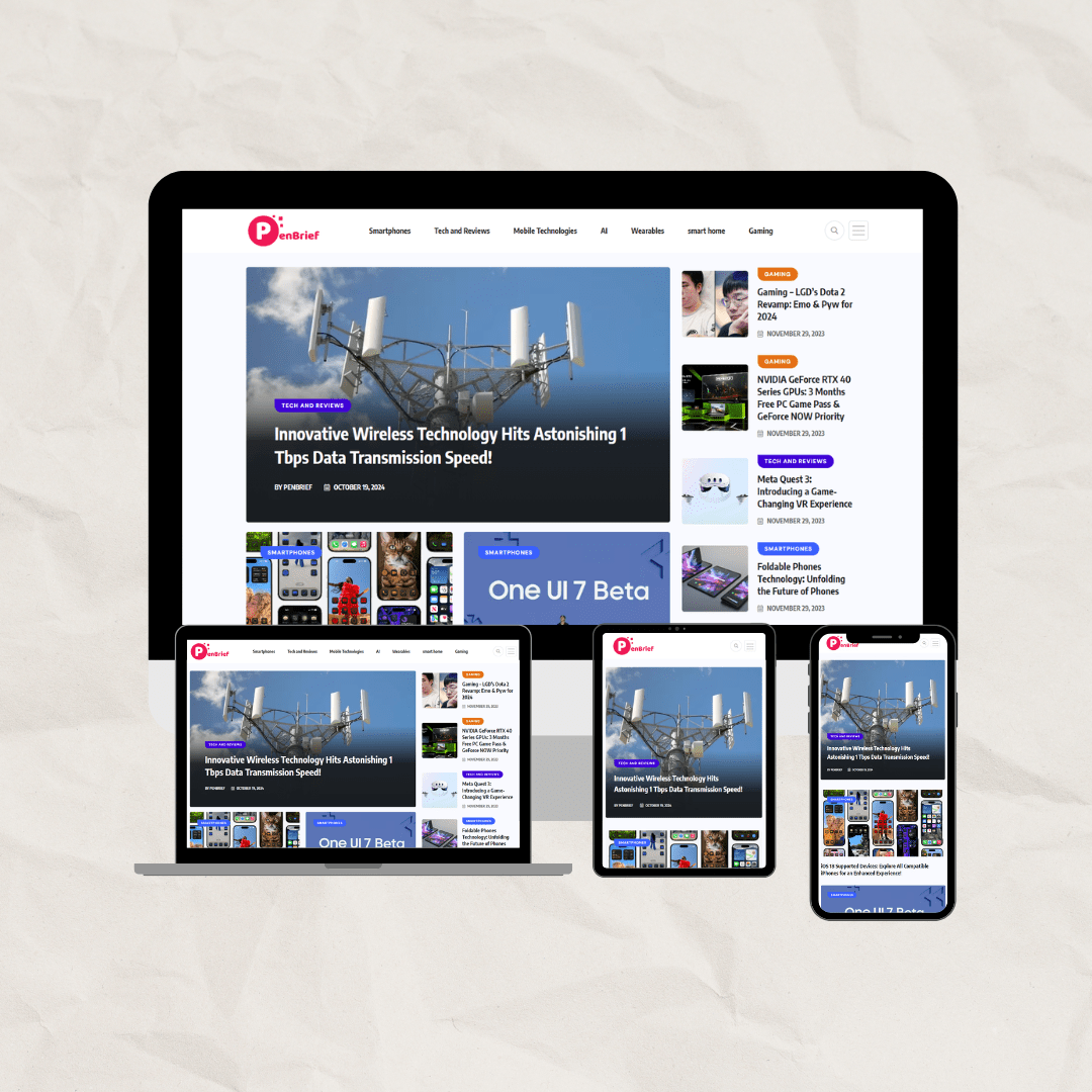 Porifyx Portfolio - PenBrief - Wordpress website design