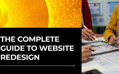 website redesign strategy 2025